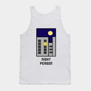 Night Person Tank Top